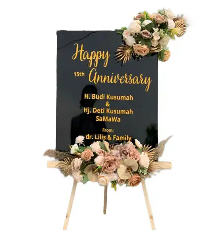 Papan Bunga Akrilik Belawa